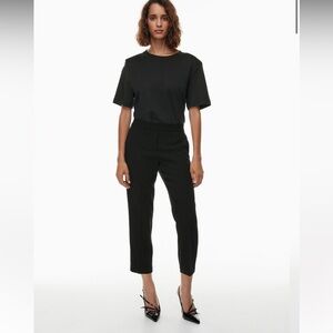 New Babaton Black Conan Cropped Pants